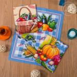 Комплект кухонных полотенец "Урожай"