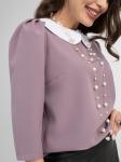 Блуза В образе Барби (дымчатый розовый)