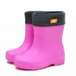 Сапоги. Jet ВУФ 2-106-R04 ЭВА утепл манж розов.