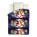 КПБ 1.5 поплин "Сказочный патруль" (70х70) рис. 16328-1/16329-1 Сказочная ночь