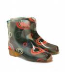 Сапоги женские цветные с флис. вкл.  РС16 СУФ