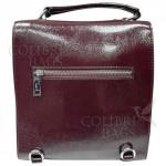 Рюкзак STELLAR ЗАМША-ЛАК. Ежевичный.