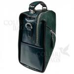 Рюкзак STELLAR ЗАМША-ЛАК. Темно-зеленый.