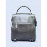 Рюкзак STELLAR ЗАМША-ЛАК. Темное серебро