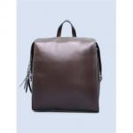 Кожаный рюкзак-трансформер GRANDY. Шоколад