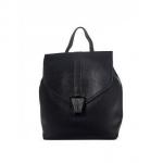 Кожаный рюкзак-трансформер INSULA. Черный