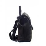 Кожаный рюкзак-трансформер INSULA. Черный