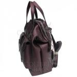 Кожаный рюкзак-трансформер MAMMIS SIGMA. Кофе жемчужный