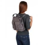 Кожаный рюкзак-трансформер MAMMIS SIGMA. Пепельный