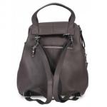 Кожаный рюкзак-трансформер MAMMIS SIGMA. Пепельный