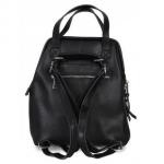 Кожаный рюкзак-трансформер MAMMIS SIGMA. Черный