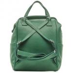 Кожаный рюкзак-трансформер MAMMIS. Изумруд