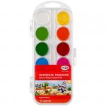 Акварель Мультики NEW, медовая, 12 цветов, без кисти, пластик. упак., европодвес, 211046_12