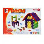 JIYITOYS Конструктор "Блоки-цветочки" (170 дет., в коробке)