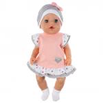 Платье, шапочка и носки для куклы Baby Born ростом 43 см