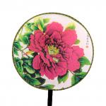 Веер 41-0109 Круглый d-24см h-36см с бамбуковой ручкой