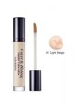 Консилер жидкий с кисточкой, светлый беж Cover & Hiding Liquid Concealer 01