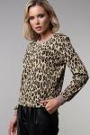 Свитшот из трикотажа Леопард (Б-90-4)