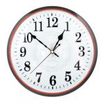 LADECOR CHRONO Часы настенные, d29,5см, пластик, плавный ход, 1хАА, 2 цвета "серебро/золото"