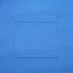 Набор для сауны вафельный мужской 2 предмета  цвет 556-3 василек