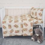 Постельное белье в детскую кроватку 1286/6 Соня бежевый