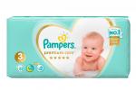 *СПЕЦЦЕНА PAMPERS Подгузники Premium миди (6-10 кг) 52 шт