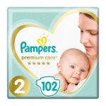 PAMPERS Подгузники Premium мини (4-8 кг) 102 шт