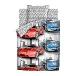 КПБ 1.5 бязь "Juno" (70х70) рис. 16141-1/16209-2 Скоростные гонки