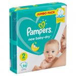 PAMPERS Подгузники New Baby мини (4-8 кг) 94 шт