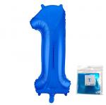 Фольгированный воздушный шар в виде цифры 1 Agura