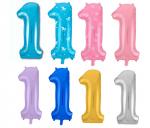 Фольгированный воздушный шар в виде цифры 1 Agura