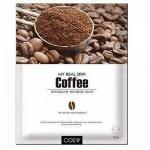 Cos W Маска-салфетка с кофе My Real Skin Coffee Facial Mask