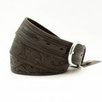 Ремень брючный 35 мм, цвет: шоколад KL-k-0085