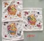 ZH150 Розовая МТ Мишки 110х110 Простыня 7-Я