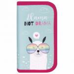 Пенал школьный Юнландия Lama 2 отделения 229163