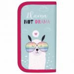 Пенал школьный Юнландия Lama 2 отделения 229163