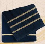 Комплект из 2х махровых полотенец (50х80;70х130) ТМ Gala Goldy чернильный ASH