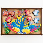 Балансир рыбки и кораллы