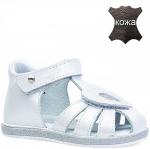 122164-21 бел Сандалии для девочек (21-24)/8