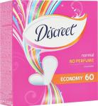 DISCREET Прокладки Нормал ТРИО 60 шт