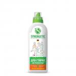 SYNERGETIC гипоалергенный гель для стирки цветного белья, флакон 0,75л