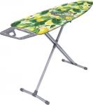 Доска гладильная "Nika 10" 122*40 см, h=до 90 см, стол/мет. моноблок, подставка, Н10/1 с лимонами Nika