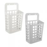 VETTA Корзинка универсальная на присосках, пластик, 46x27x16 см, 2 цвета