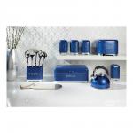 Емкость для хранения чая KitchenCraft Lovello 11x11х19см., синяя