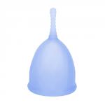 Чаша менструальная "Comfort cup", размер M, голубая