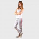 Спортивный костюм Поли, меланж с красным