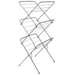 Сушилка напольн. вертик. д/белья 15 м (Д53*Ш49,5*В130 см) металл, серебро, макс. нагрузка=10 кг, СБВ2/С