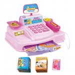 %Altacto Игровой набор "Касса в магазине" (18,5 см, сканер, звук, игр. деньги, продукты, роз.)