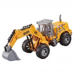 Handers Игрушка р/у "Строительная техника: Колёсный экскаватор" (26 см, 1:30, 4 кан., свет)