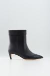 Кожаные универсальные ботильоны на каблуке kitten heel Lera Nena